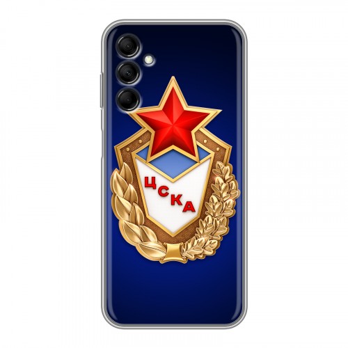 Дизайнерский силиконовый чехол для Samsung Galaxy M14 5G ЦСКА