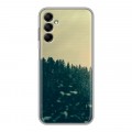 Дизайнерский силиконовый с усиленными углами чехол для Samsung Galaxy M14 5G лес