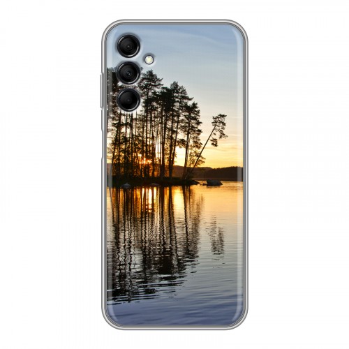 Дизайнерский силиконовый чехол для Samsung Galaxy M14 5G озеро