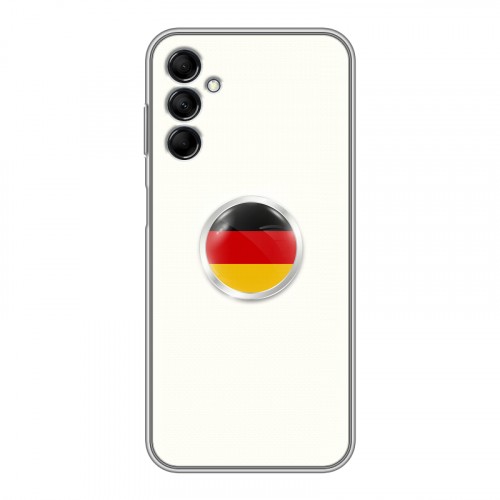 Дизайнерский силиконовый чехол для Samsung Galaxy M14 5G Флаг Германии
