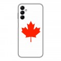 Дизайнерский пластиковый чехол для Samsung Galaxy M14 5G Флаг Канады