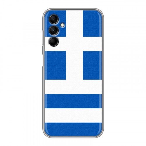 Дизайнерский силиконовый чехол для Samsung Galaxy M14 5G Флаг Греции