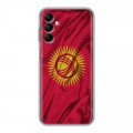 Дизайнерский силиконовый чехол для Samsung Galaxy M14 5G Флаг Киргизии