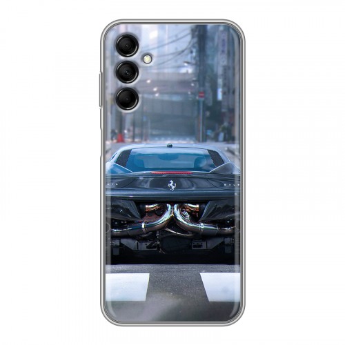 Дизайнерский силиконовый чехол для Samsung Galaxy M14 5G Ferrari