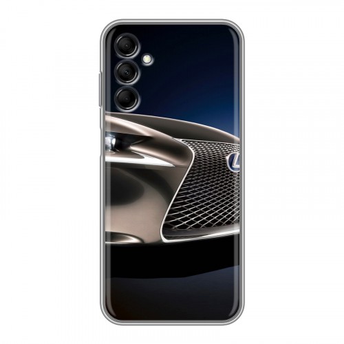 Дизайнерский силиконовый с усиленными углами чехол для Samsung Galaxy M14 5G Lexus