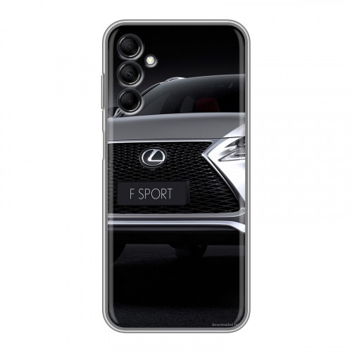 Дизайнерский силиконовый с усиленными углами чехол для Samsung Galaxy M14 5G Lexus