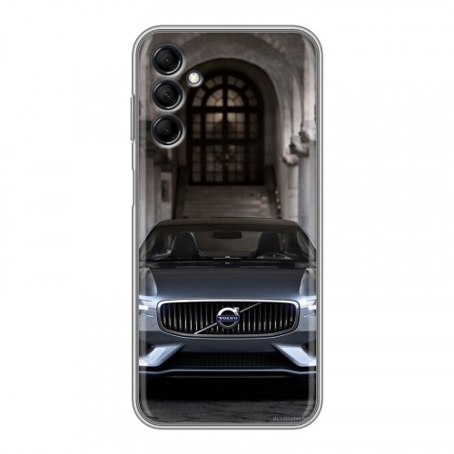 Дизайнерский силиконовый чехол для Samsung Galaxy M14 5G Volvo