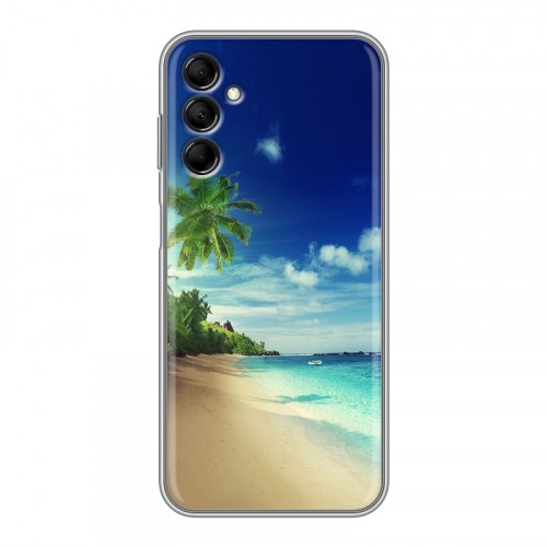 Дизайнерский силиконовый чехол для Samsung Galaxy M14 5G Пляж