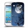 Дизайнерский силиконовый чехол для Samsung Galaxy Core Ночь