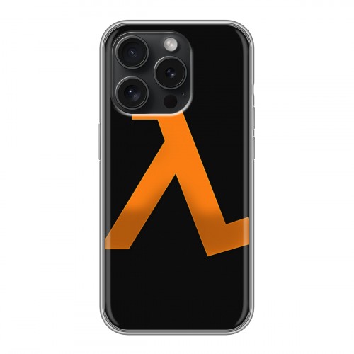 Дизайнерский силиконовый чехол для Iphone 15 Pro Half life
