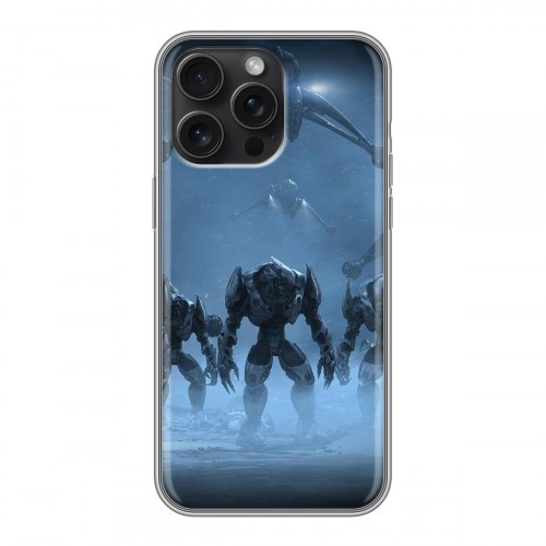 Дизайнерский силиконовый чехол для Iphone 15 Pro Max Halo