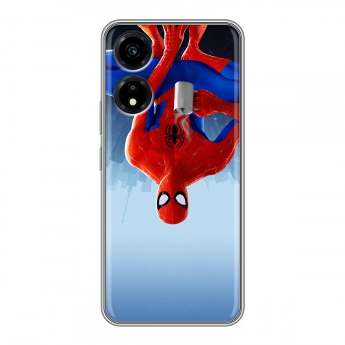 Дизайнерский силиконовый чехол для Huawei Honor X5 Plus Человек-паук : Через вселенные
