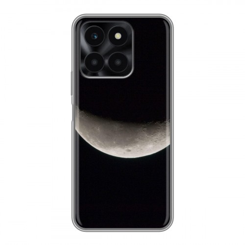 Дизайнерский силиконовый чехол для Huawei Honor X6a Луна