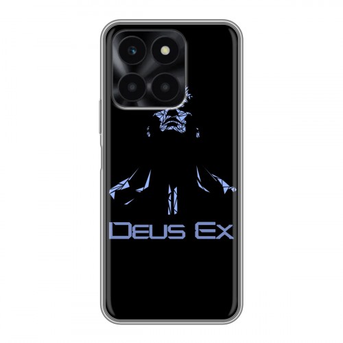 Дизайнерский силиконовый чехол для Huawei Honor X6a Deus ex