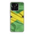 Дизайнерский силиконовый чехол для Huawei Honor X6a Флаг Ямайки