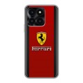 Дизайнерский силиконовый чехол для Huawei Honor X6a Ferrari
