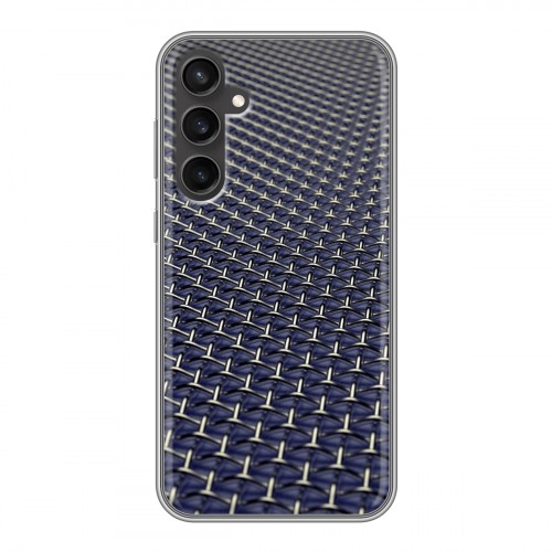 Дизайнерский силиконовый чехол для Samsung Galaxy S23 FE Абстракции Сетка