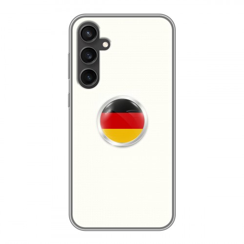 Дизайнерский силиконовый чехол для Samsung Galaxy S23 FE Флаг Германии