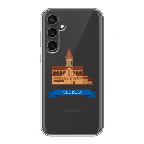 Дизайнерский силиконовый чехол для Samsung Galaxy S23 FE Грузия