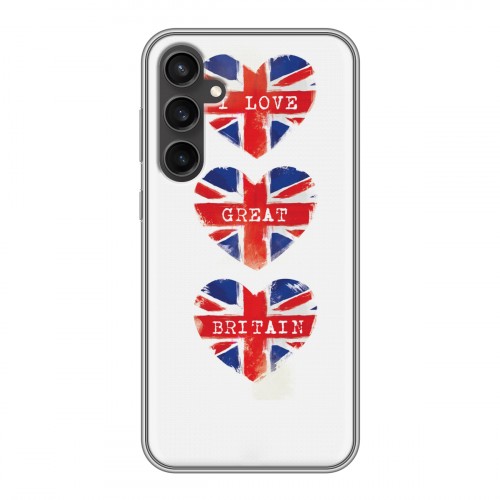 Дизайнерский пластиковый чехол для Samsung Galaxy S23 FE British love