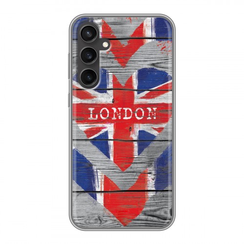 Дизайнерский силиконовый чехол для Samsung Galaxy S23 FE British love