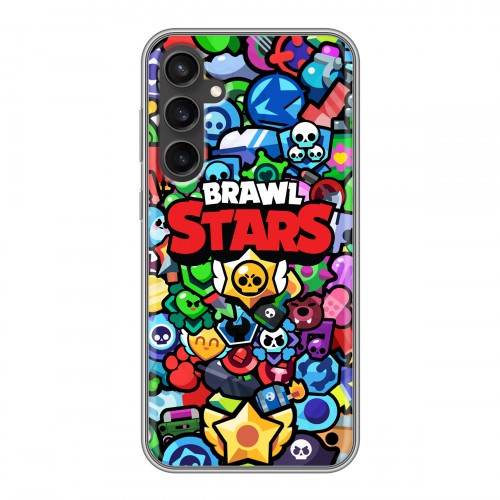 Дизайнерский силиконовый чехол для Samsung Galaxy S23 FE Brawl Stars