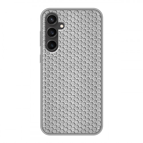 Дизайнерский силиконовый чехол для Samsung Galaxy S23 FE Металл