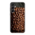 Дизайнерский силиконовый чехол для Samsung Galaxy S23 FE кофе текстуры