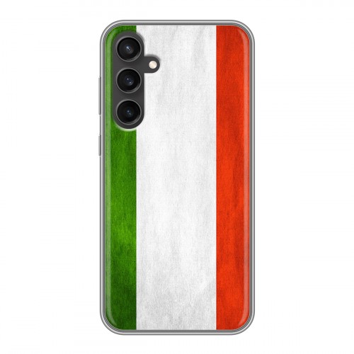 Дизайнерский силиконовый чехол для Samsung Galaxy S23 FE Флаг Италии