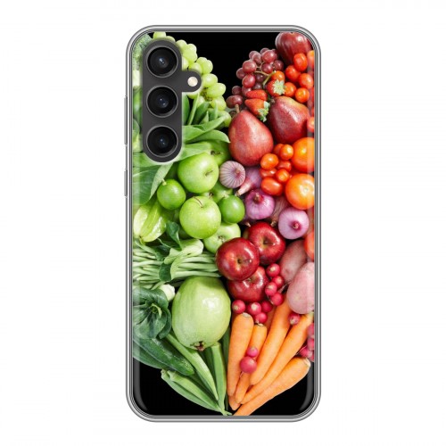Дизайнерский силиконовый чехол для Samsung Galaxy S23 FE Овощи