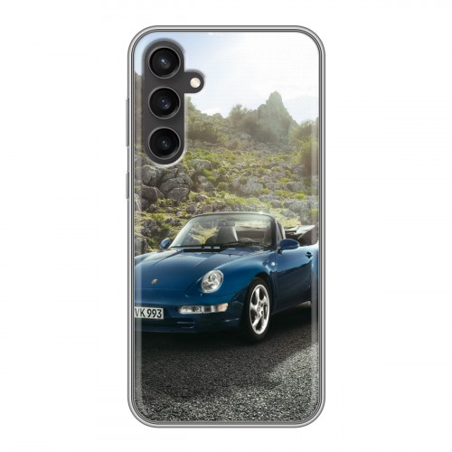 Дизайнерский силиконовый чехол для Samsung Galaxy S23 FE Porsche