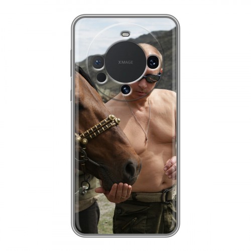Дизайнерский силиконовый чехол для Huawei Mate 60 В.В.Путин
