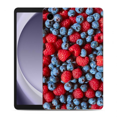 Дизайнерский силиконовый чехол для Samsung Galaxy Tab A9 Ягоды