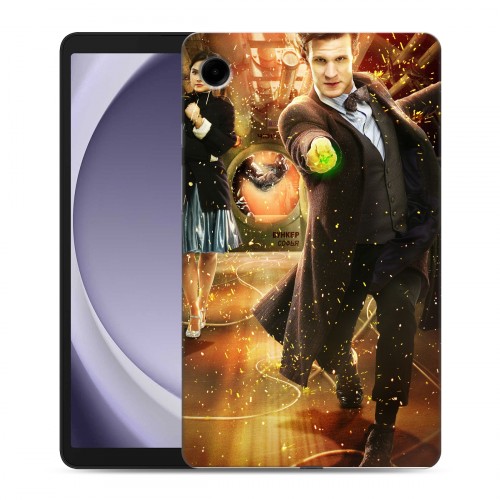 Дизайнерский силиконовый чехол для Samsung Galaxy Tab A9 Доктор Кто