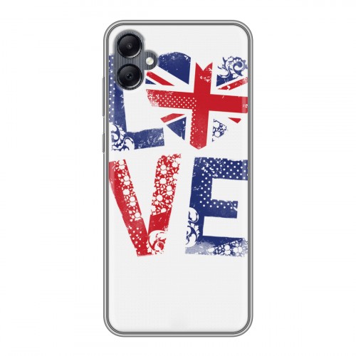 Дизайнерский силиконовый чехол для Samsung Galaxy A05 British love