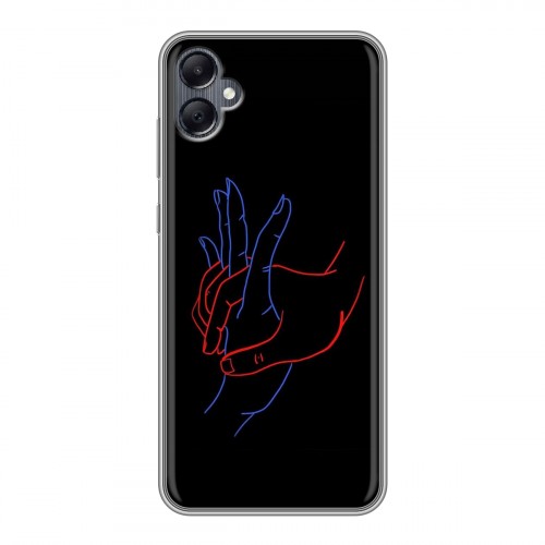 Дизайнерский силиконовый чехол для Samsung Galaxy A05 Неоновые образы