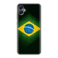 Дизайнерский силиконовый чехол для Samsung Galaxy A05 Флаг Бразилии