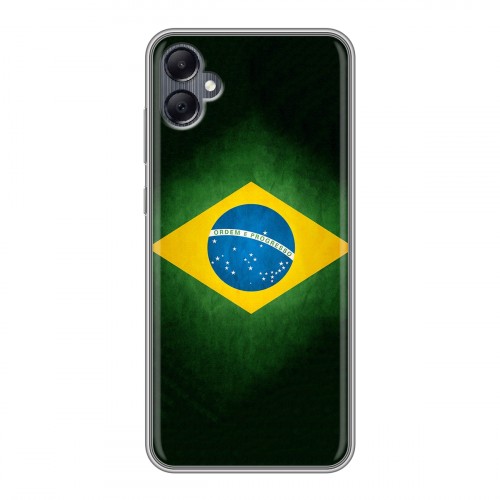 Дизайнерский силиконовый чехол для Samsung Galaxy A05 Флаг Бразилии