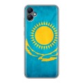 Дизайнерский силиконовый чехол для Samsung Galaxy A05 Флаг Казахстана