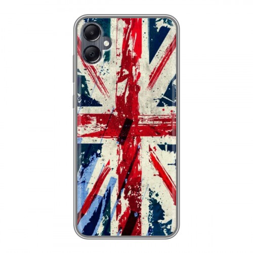 Дизайнерский силиконовый чехол для Samsung Galaxy A05 Флаг Британии