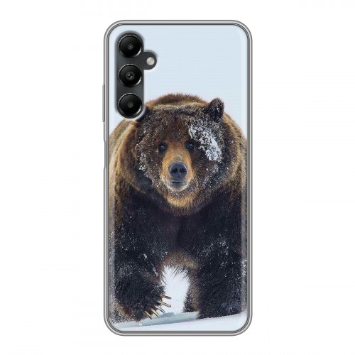 Дизайнерский силиконовый чехол для Samsung Galaxy A05s Медведь