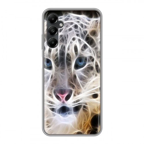 Дизайнерский силиконовый чехол для Samsung Galaxy A05s Леопард