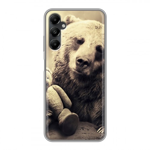 Дизайнерский силиконовый чехол для Samsung Galaxy A05s Медведи