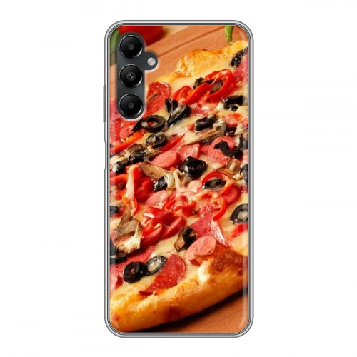 Дизайнерский силиконовый чехол для Samsung Galaxy A05s Пицца