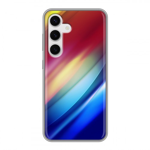 Дизайнерский силиконовый чехол для Samsung Galaxy S24 Красочные абстракции