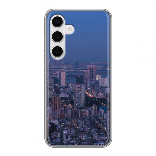 Дизайнерский силиконовый чехол для Samsung Galaxy S24 Токио