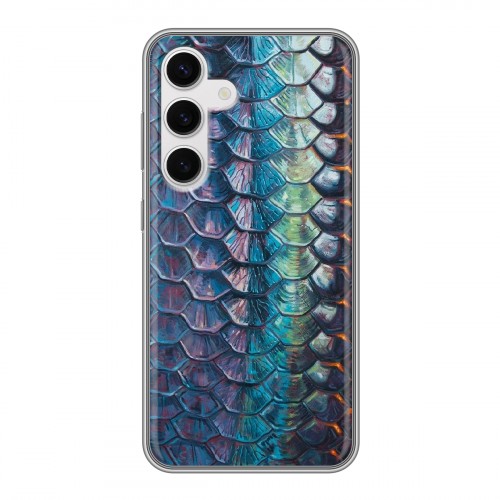 Дизайнерский силиконовый чехол для Samsung Galaxy S24 креативный дизайн