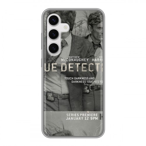 Дизайнерский силиконовый чехол для Samsung Galaxy S24 Настоящий детектив