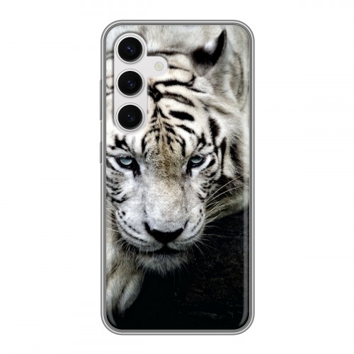 Дизайнерский силиконовый чехол для Samsung Galaxy S24 Тигры