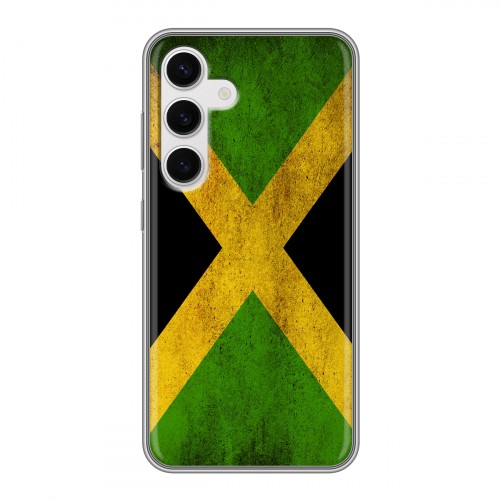 Дизайнерский силиконовый чехол для Samsung Galaxy S24 Флаг Ямайки
